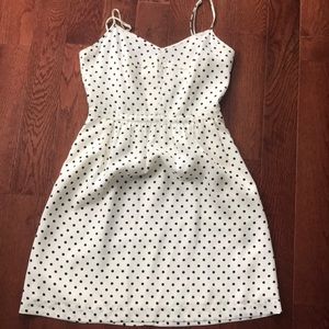 Spaghetti Strap Polka Dot Dress